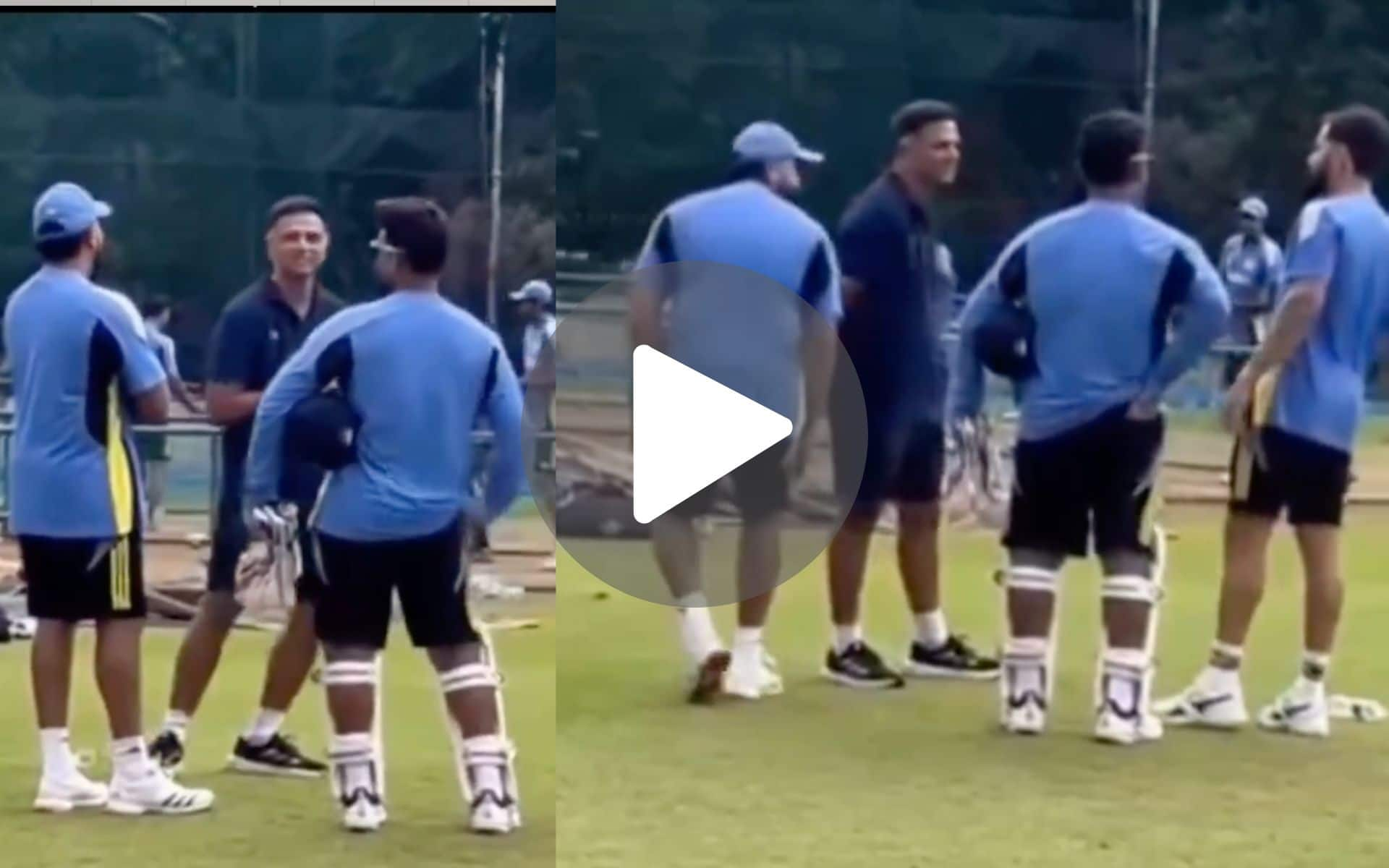 Rahul Dravid Reunites With Team India In Bengaluru; Shares A Laugh With Virat Kohli And Rohit Sharma - Watch